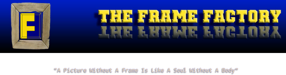 THE FRAME FACTORY: picture framing shop Streatham and Reigate